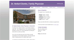 Desktop Screenshot of domke.moneomed.com